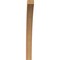 Ekena Millwork 4"W x 32"D x 40"H Thorton Rough Sawn Knee Brace, Western Red Cedar BRC04X32X40THR00RWR - alternate 2